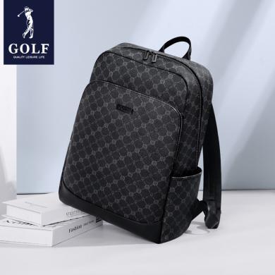 GOLF/高尔夫新款男士背包男双肩包电脑旅行包大容量高中大学生书包时尚潮牌包包正品包邮 D333993