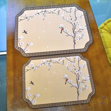 墨菲硅藻泥吸水垫茶桌茶垫茶具台面杯子垫厨房大餐垫碗盘水杯沥水垫子