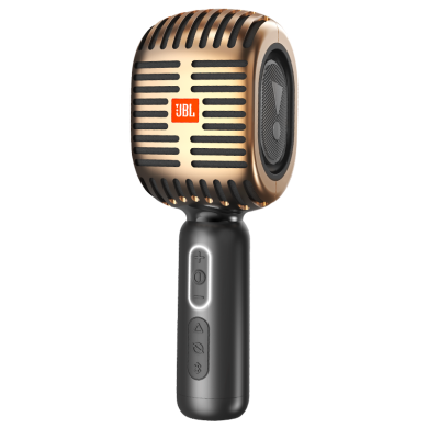 JBL KMC600麦克风话筒音响一体K歌蓝牙音响话筒双人K歌露营便携