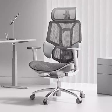黑白调E3结构大师人体工学椅电脑椅家用久坐椅子电竞椅座椅办公椅