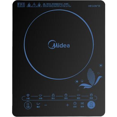美的（Midea）电磁炉多功能大功率家用智能触控电磁灶电池炉C21-SN2105
