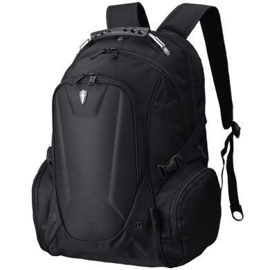 维多利亚旅行者大容量双肩包男士电脑包防水休闲背包15.6寸电脑包 6012黑色