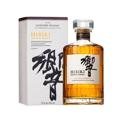 日本原装进口洋酒 Hibiki乡音三得利（Suntory）响和风醇韵威士忌700ml【产自日本大阪市】