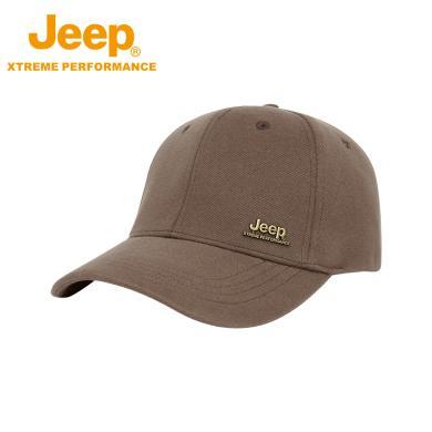 Jeep/吉普户外UPF50+防晒棒球帽男透气可调节鸭舌帽大帽檐运动帽P333078964
