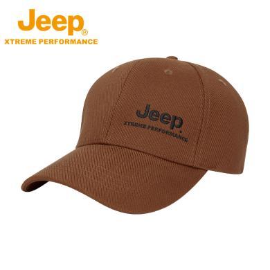 Jeep/吉普户外防晒棒球帽UPF50+时尚潮搭帽子可调节鸭舌帽运动帽P333078965