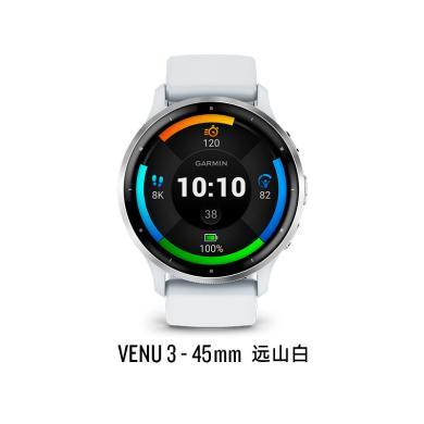 佳明（GARMIN）Venu3/3S深空黑心率脉搏血氧跑步骑行游泳健身时尚运动智能手表