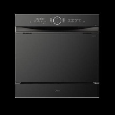 美的洗碗机大容量嵌入式 WIFI智能操控热风烘干消毒储碗柜家用台式 H4-Pro