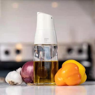 zuurii油壶玻璃油瓶自动重力开盖控油厨房家用酱油醋调料瓶油罐