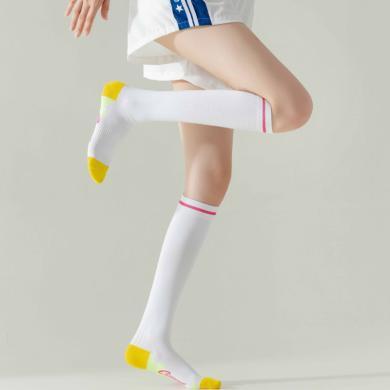 俞兆林内衣 运动肌能压缩袜子女长袜专业健身跑步跳绳压力瘦腿弹力长筒小腿袜 运动压力袜