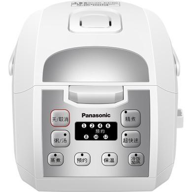 松下（Panasonic） SR-MGT108电饭煲家用微电脑可预约1-4人多功能3升煮饭电饭锅 SR-MGT108