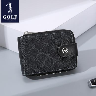 GOLF/高尔夫男士卡包时尚印花多卡位卡片包驾驶证件包钱包 Q061806