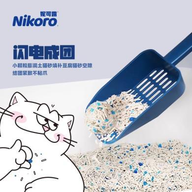 妮可露nikoro混合猫砂豆腐砂除臭无尘膨润土低尘猫沙整箱