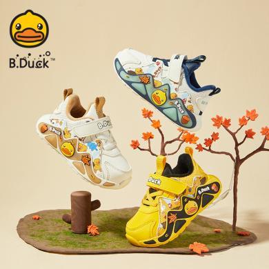B.Duck小黄鸭童鞋男童运动鞋二棉冬季新款软底宝宝鞋儿童保暖棉鞋包邮B5483016