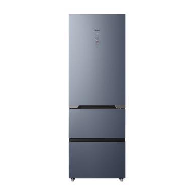 美的（Midea）冰箱401升三门超一级净化净味除菌纯平全嵌保鲜家用智能大冰箱BCD-401WUTGPZM迷境灰