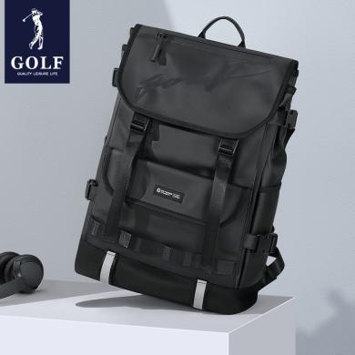 GOLF/高尔夫双肩背包男士新潮时尚大容量15.6寸电脑包通勤双肩包男包包户外出行初高中大学生书包 GAS13867