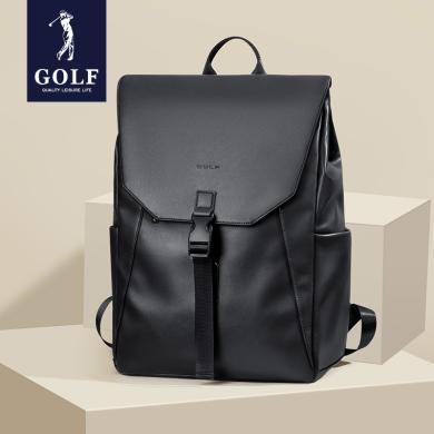 GOLF/高尔夫新款男士双肩包男商务背包15英寸休闲电脑包时尚大容量高中大学生书包男包包 GAS13973