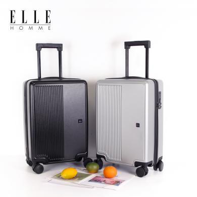 ELLE HOMME行李箱拉杆箱登机箱20寸旅行箱24/26寸大容量行李箱