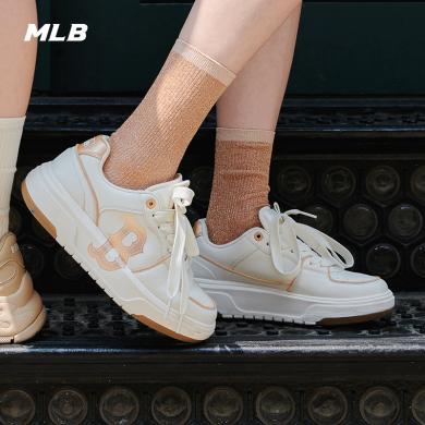 【2-3天发货】MLB男女情侣运动板鞋厚底休闲复古学长鞋潮新款H-3ASXCLB3N