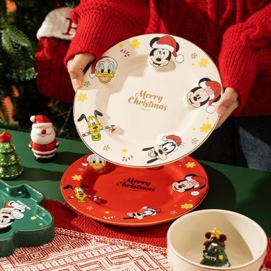 摩登主妇迪士尼餐具卡通儿童陶瓷家用碗碟套装饭碗面碗水果碗餐盘