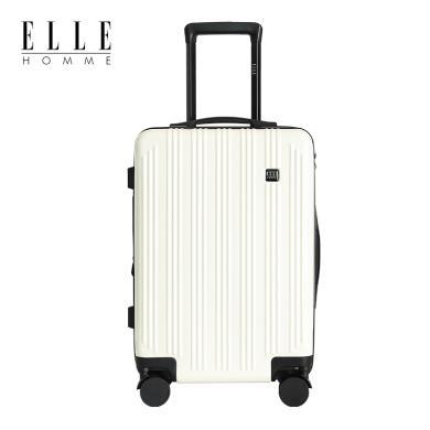 ELLEHOMME新款行李箱拉杆箱带扩展层大容量20寸登机箱旅行箱