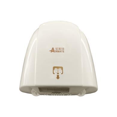 艾美特小型干手机全自动红外感应智能干手器烘手器商用卫生间速干干手机HD1588白色