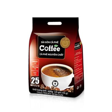 西贡原味咖啡400克越南进口16g25条速溶咖啡粉三合一M