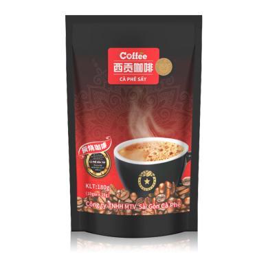 西贡炭烧咖啡10条180g三合一速溶咖啡粉越南进口冲调饮品独立包装 M