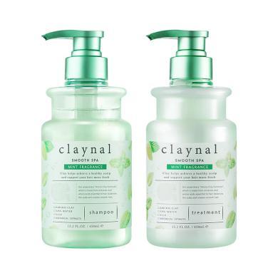 蓬派（CLAYNAL）氨基酸控油清爽洗护套装450ml*2