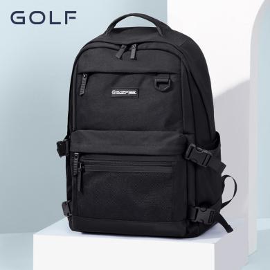 GOLF/高尔夫新款情侣双肩包男士大容量学生书包潮牌背包15.6寸电脑包旅行休闲包包 GAS33988