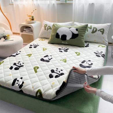 DREAM HOME 床上用品床垫家用床垫0.9米床垫学生床垫宿舍床垫加厚保暖牛奶绒床垫1.0/1.2床垫JSL