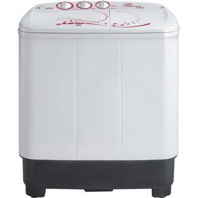 美的（Midea）半自动洗衣机双桶 双缸小型洗衣机半自动干洗分离大容量洗衣机宿舍老式洗衣机双桶10公斤8公斤 MP80-DS805（8公斤）