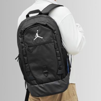 Nike耐克 AirJordan双肩包黑色大容量学生书包运动男女电脑背包HF1793-010