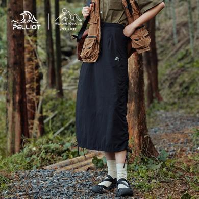 【山系】伯希和露营半身裙女23春季新款户外徒步野营透气耐磨裙子