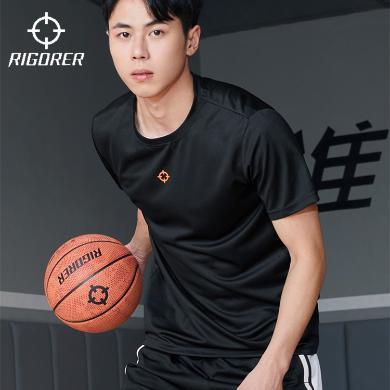 准者 新款运动短袖T恤男士篮球训练跑步健身轻薄透气速干短T恤 Z123110418
