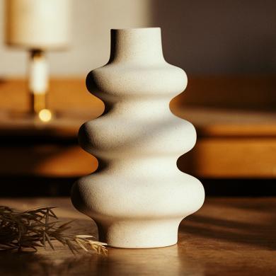 【摩登主妇 x MONAZONE】陶瓷花瓶北欧现代创意家居客厅装饰摆件