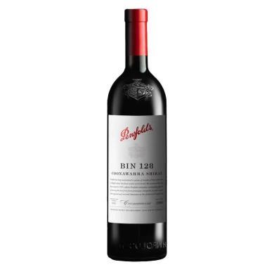 奔富（Penfolds）Bin128库纳瓦拉设拉子干红葡萄酒 红酒 澳大利亚原装原瓶进口 750ml（年份随机）