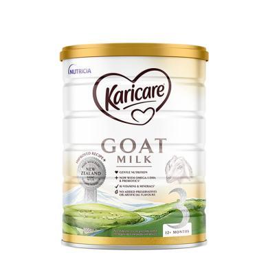 澳洲新西兰进口 karicare可瑞康 婴幼儿宝宝羊奶粉900g/罐 （1岁以上）3段 山羊奶