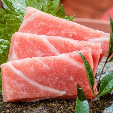 【冰鲜现切】崇鲜 西班牙进口蓝鳍金枪鱼大腹200克/份 即食深海生鱼片寿司新鲜刺身