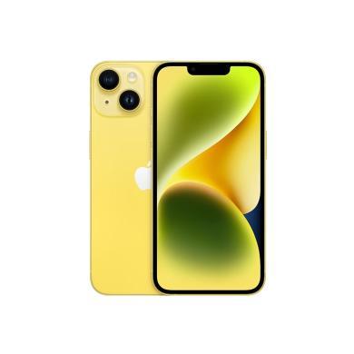 Apple iPhone 14 (A2884)  黄色 支持移动联通电信5G 双卡双待手机【支持购物卡支付】