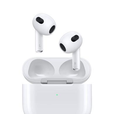 Apple AirPods (第三代)无线蓝牙耳机 Apple耳机 适用iPhone/iPad/Apple Watch-闪电充电盒(NY3)