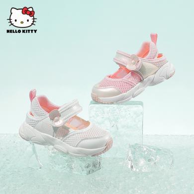 HelloKitty童鞋凯蒂猫女童运动鞋夏季新款儿童单网鞋小童女孩透气框子鞋包邮K3516842