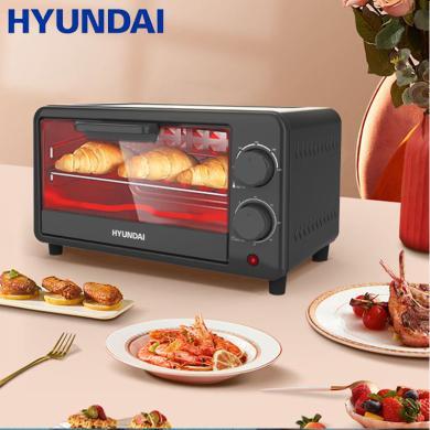 HYUNDAI韩国现代LC-KX5710电烤箱多功能家用迷你小型独立控温烘烤蛋糕烤炉烤箱 烤箱