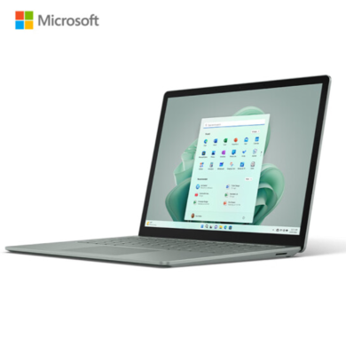 微软Surface Laptop 5 12代酷睿i5-1235U 16G+512G 亮铂金 Evo认证13.5英寸2.2K高色域触控屏 学生笔记本电脑