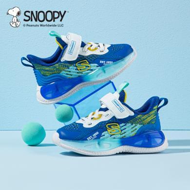 Snoopy史努比童鞋男童运动鞋新款夏季儿童单网鞋小童宝宝鞋子女童