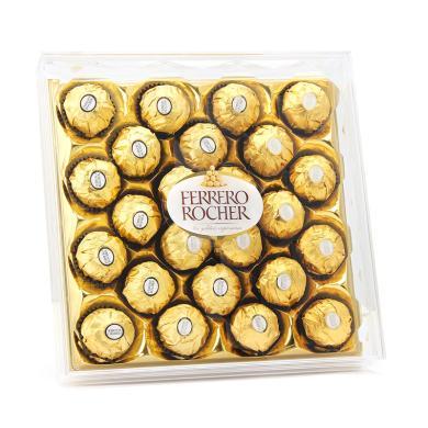 费列罗（Ferrero Rocher）费列罗原装进口金莎榛果巧克力T24粒