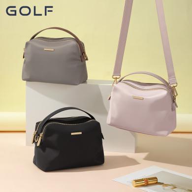GOLF/高尔夫包包女包新款韩版纯色时尚百搭枕头包手提单肩包女士小斜挎包潮 B233873