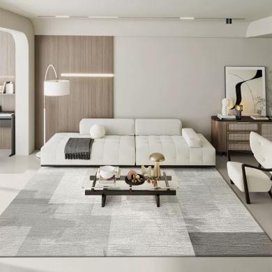 大江北欧简约家居客厅地毯全铺卧室床边地垫满铺家用房间沙发茶几垫FFAA