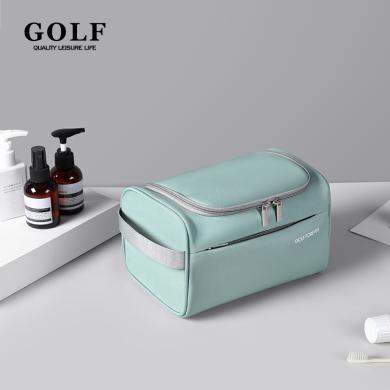 GOLF/高尔夫懒人收纳包新款便携旅行化妆包大容量简约纯色随身洗漱包 B302796