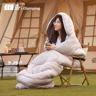 探险者睡袋大人成人户外露营帐篷夏季薄款冬季加厚防寒保暖便携 TXZ-0114