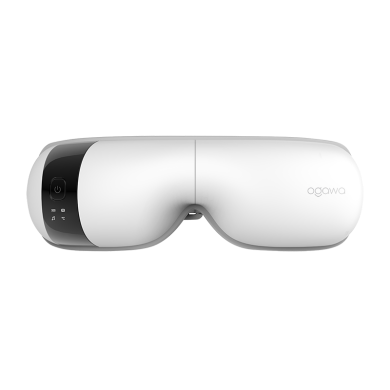 奥佳华（OGAWA）眼部按摩仪可折叠温感热敷支持蓝牙音乐智能护眼仪OG-2510 2510白色